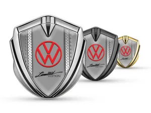 VW Badge Self Adhesive Minimal Style High-End Look